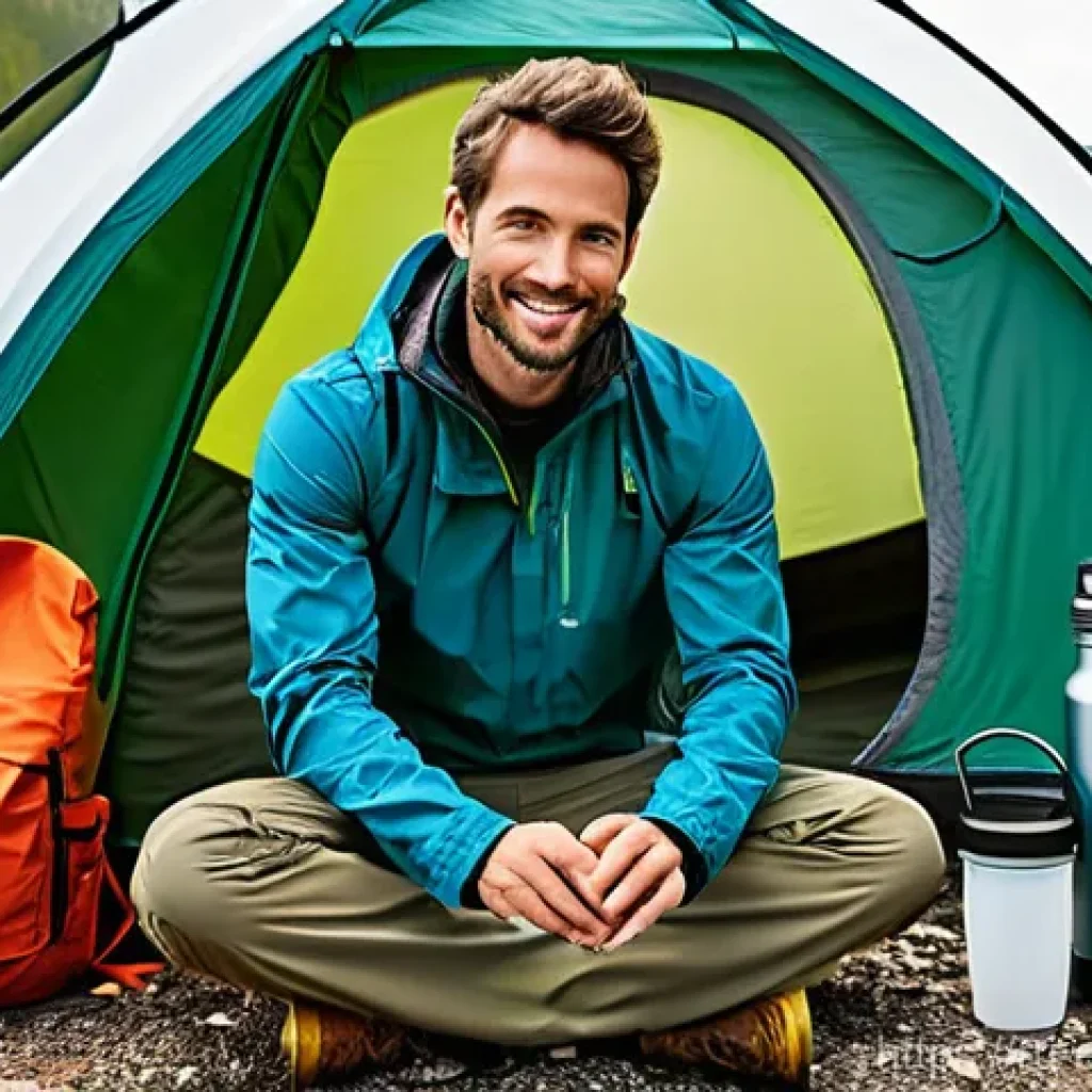 환경보호 전문가의 해외 출장 준비 - **Prompt: The Smart Ecologist's Essential Pack**
"A male ecologist in his late 30s, with a thoug...